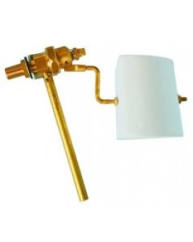 Ersatzventil mit gebogener Gewindesstange inkl. Schwimmer